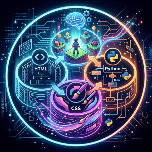 html,css,python